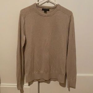 Banana Republic Beige Crewneck Sweater